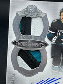 2024 UPPER DECK THE CUP - EMBLEMS OF ENDORSEMENTS - M. CELEBRINI - #EE-MC - #'D/15 - DUAL PATCH - AUTOGRAPH - RC