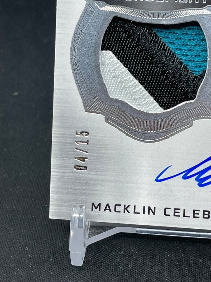 2024 UPPER DECK THE CUP - EMBLEMS OF ENDORSEMENTS - M. CELEBRINI - #EE-MC - #'D/15 - DUAL PATCH - AUTOGRAPH - RC