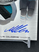 2024 UPPER DECK THE CUP - EMBLEMS OF ENDORSEMENTS - M. CELEBRINI - #EE-MC - #'D/15 - DUAL PATCH - AUTOGRAPH - RC
