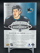 2024 UPPER DECK THE CUP - EMBLEMS OF ENDORSEMENTS - M. CELEBRINI - #EE-MC - #'D/15 - DUAL PATCH - AUTOGRAPH - RC