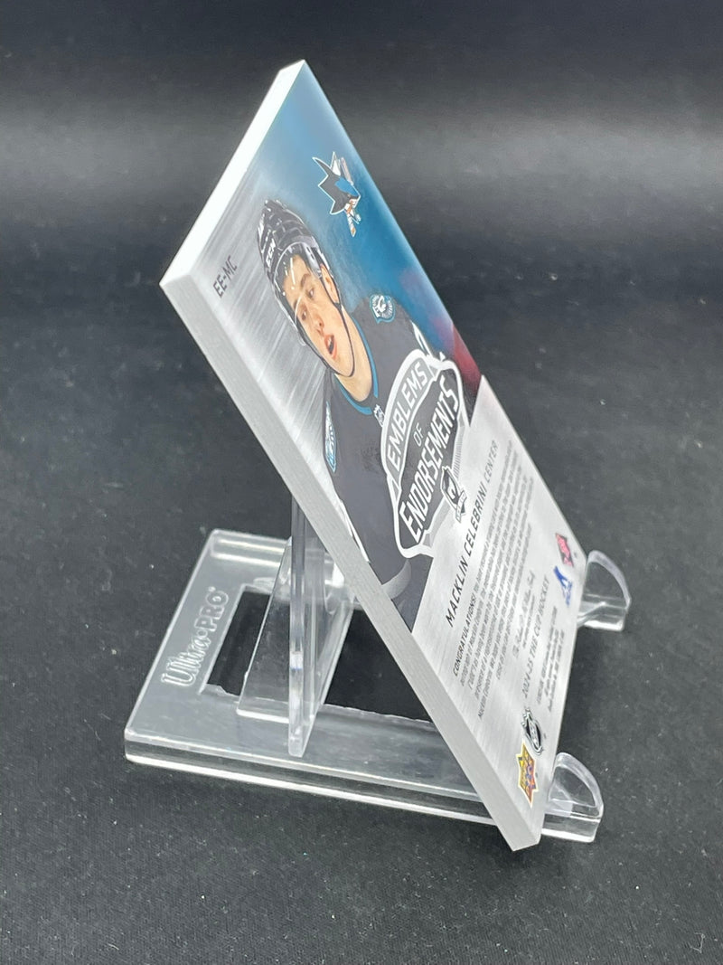 2024 UPPER DECK THE CUP - EMBLEMS OF ENDORSEMENTS - M. CELEBRINI - #EE-MC - #'D/15 - DUAL PATCH - AUTOGRAPH - RC