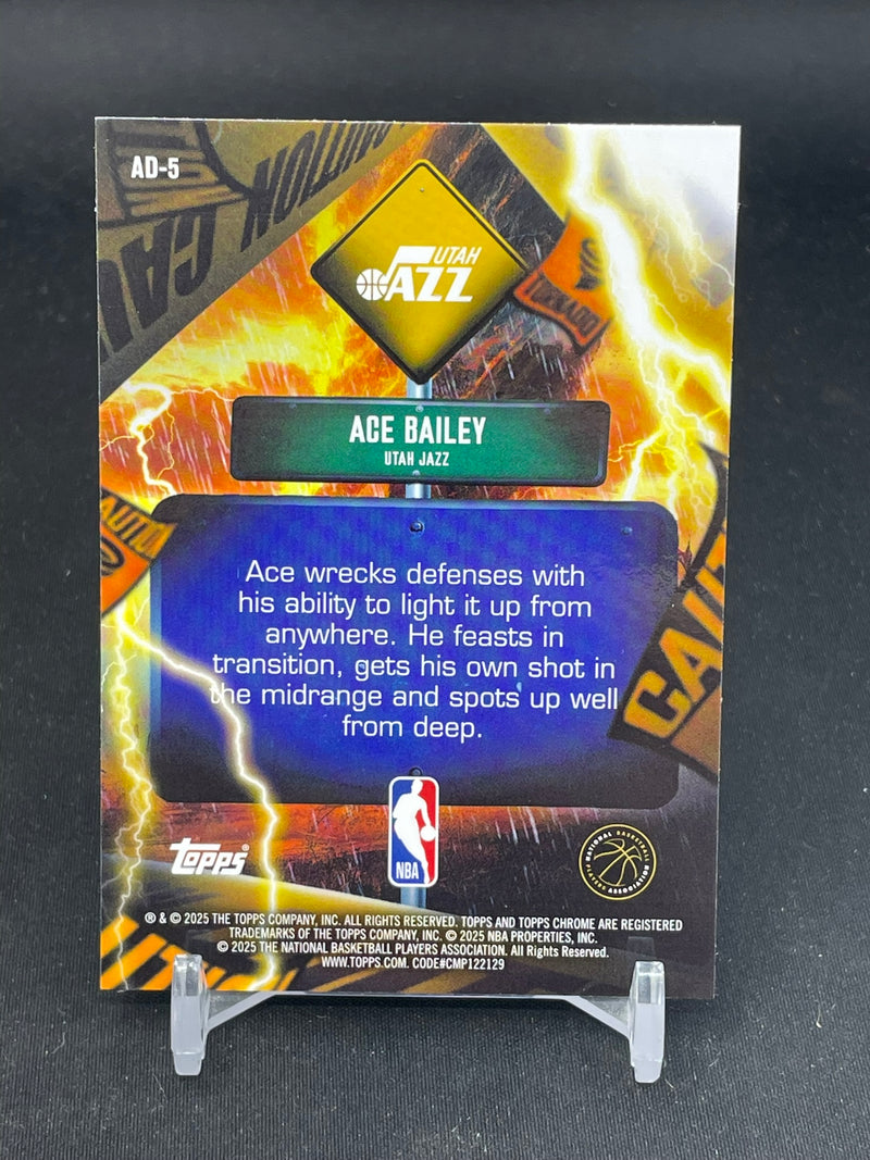 2025 TOPPS CHROME - ADVISORY - A. BAILEY -