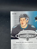 2024 UPPER DECK THE CUP - EMBLEMS OF ENDORSEMENTS - M. CELEBRINI - #EE-MC - #'D/15 - DUAL PATCH - AUTOGRAPH - RC