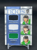 2024 UPPER DECK THE CUP - TRIOS - L. STANKOVEN / M. BOURQUE / L. BICHSEL - #C3-SBB - #'D/49 - TRIPLE RELIC