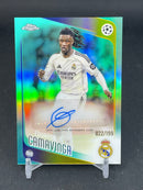 2025 TOPPS CHROME - TEAL REFRACTOR - E. CAMAVINGA - #CA-EC - #'D/199 - AUTOGRAPH