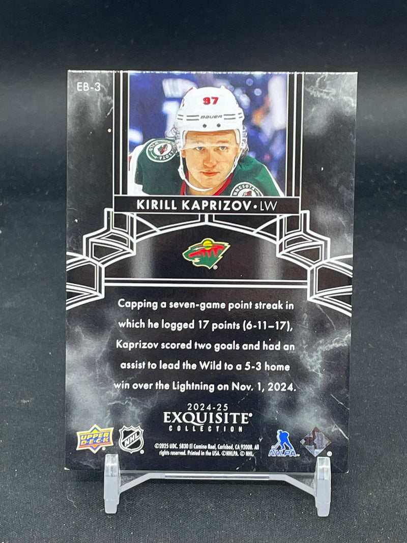 2024 UPPER DECK EXQUISITE - K. KAPRIZOV - #EB-3 - #'D/99