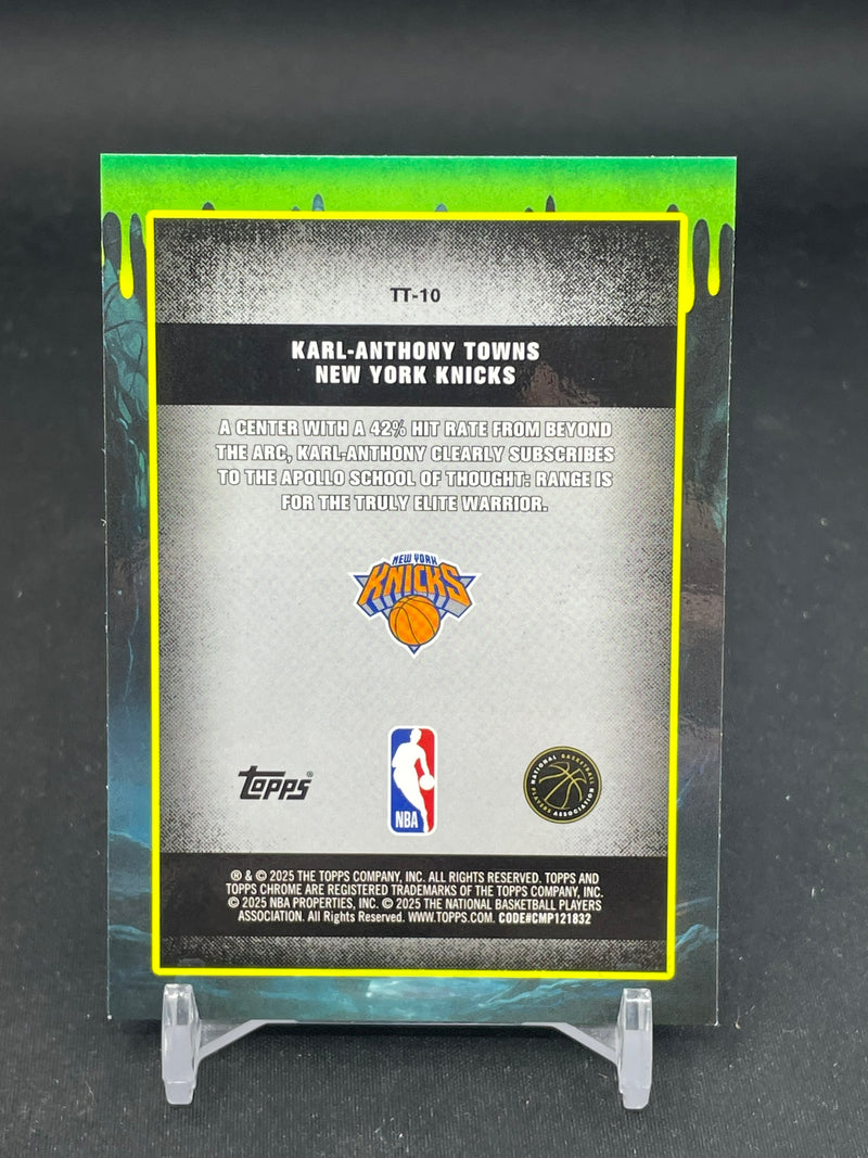 2025 TOPPS CHROME - THE TALLEST - K. TOWNS - #TT-10 - #'D/75