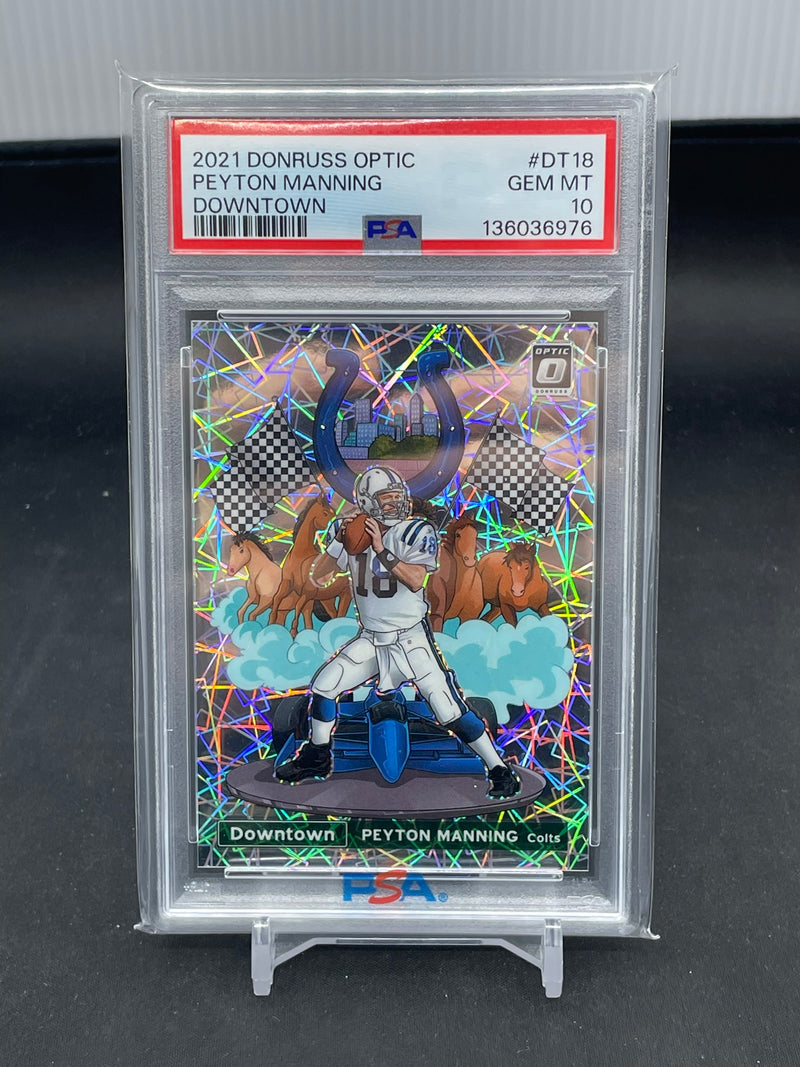 2021 PANINI DONRUSS OPTIC - DOWNTOWN - P. MANNING -
