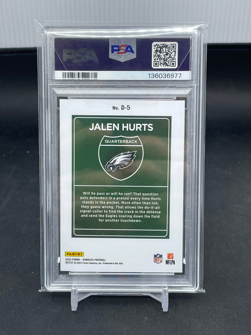 2023 PANINI DONRUSS - DOWNTOWN! - J. HURTS -