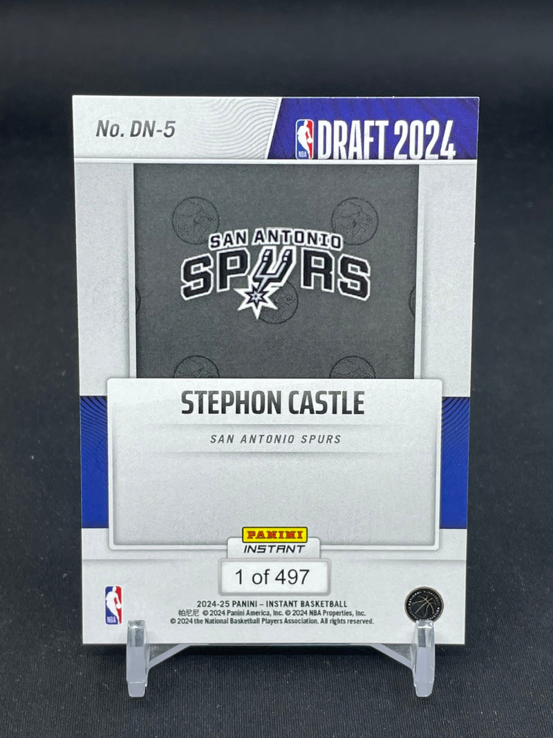 2024 PANINI INSTANT - DRAFT NIGHT - S. CASTLE - #DN-5 - #'D/497 - RC