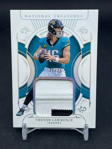 2025 PANINI NATIONAL TREASURES - TREASURED PATCHES - T. LAWRENCE - #TP-TLE - #'D/25 - RELIC