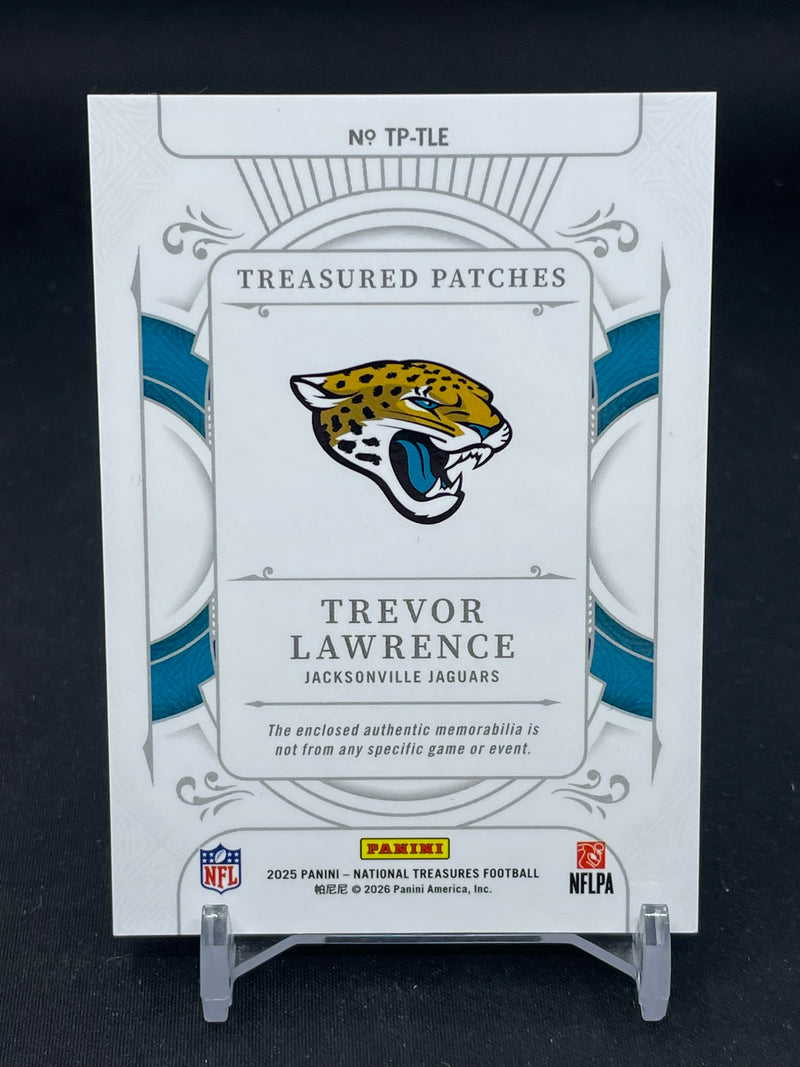 2025 PANINI NATIONAL TREASURES - TREASUED PATCHES - T. LAWRENCE - #TP-TLE - #'D/25 - RELIC