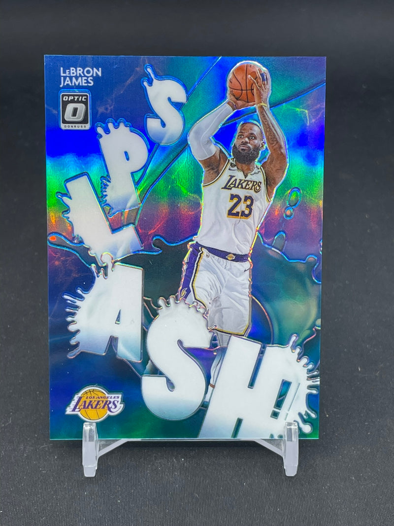 2020 PANINI DONRUSS OPTIC - PRIZM - SPLASH - L. JAMES - #13 - #'D/85