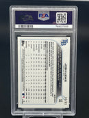 2022 TOPPS CHROME SONIC - GREEN/YELLOW SONIC REFRACTOR - J. LOWE - #83 - #'D/99 - PSA 9 - RC