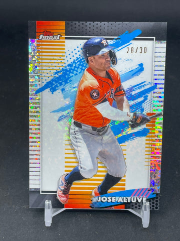 2026 TOPPS FINEST - WHITE MINI DIAMOND - J. ALTUVE - #112 - #'D/30
