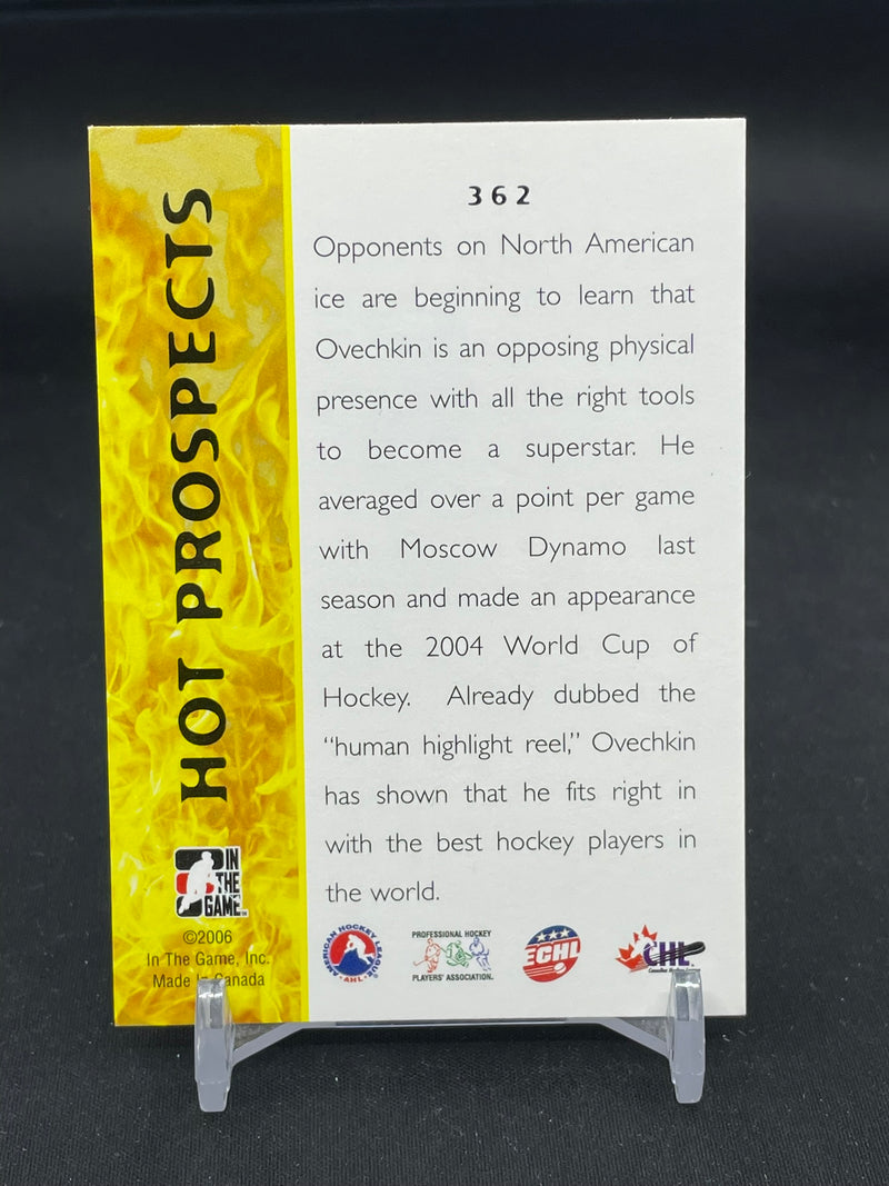 2005 IN THE GAME - HOT PROSPECTS - A. OVECHKIN -