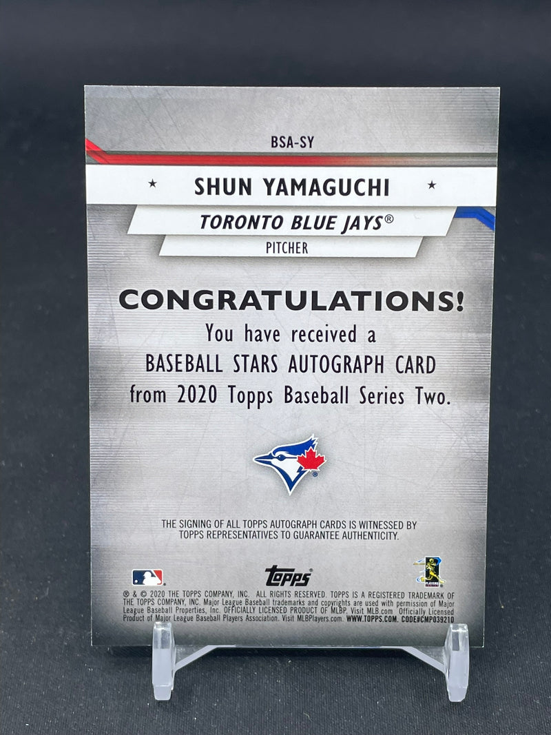 2020 TOPPS SERIES TWO - BASEBALL STARS - S. YAMAGUCHI -
