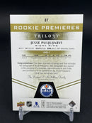 2016 UPPER DECK TRILOGY - ROOKIE PREMIERES - J. PULJUJARVI - #87 - #'D/275 - AUTOGRAPH - RC