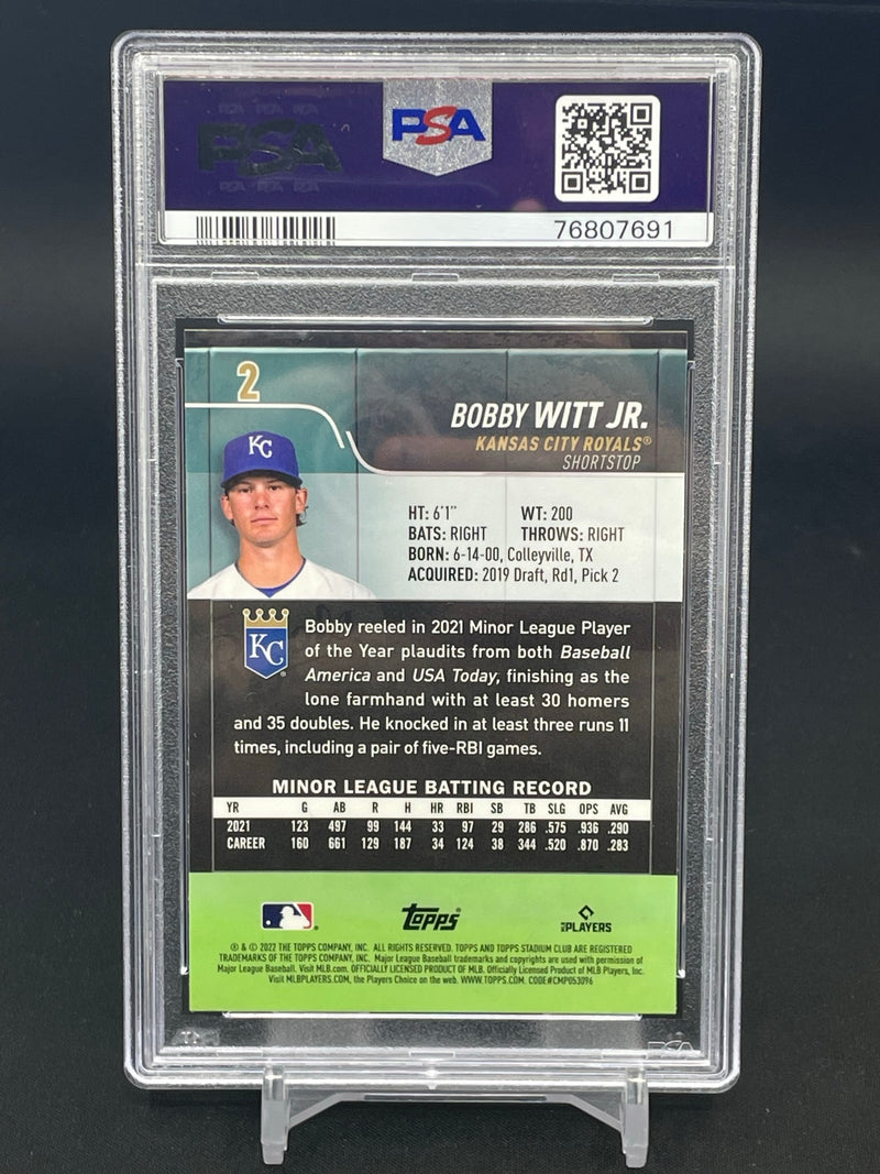 2022 TOPPS STADIUM CLUB - CHROME - B. WITT JR. -