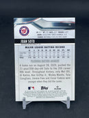 2021 TOPPS BOWMAN PLATINUM - GREEN FOIL - J. SOTO - #73 - #'D/299