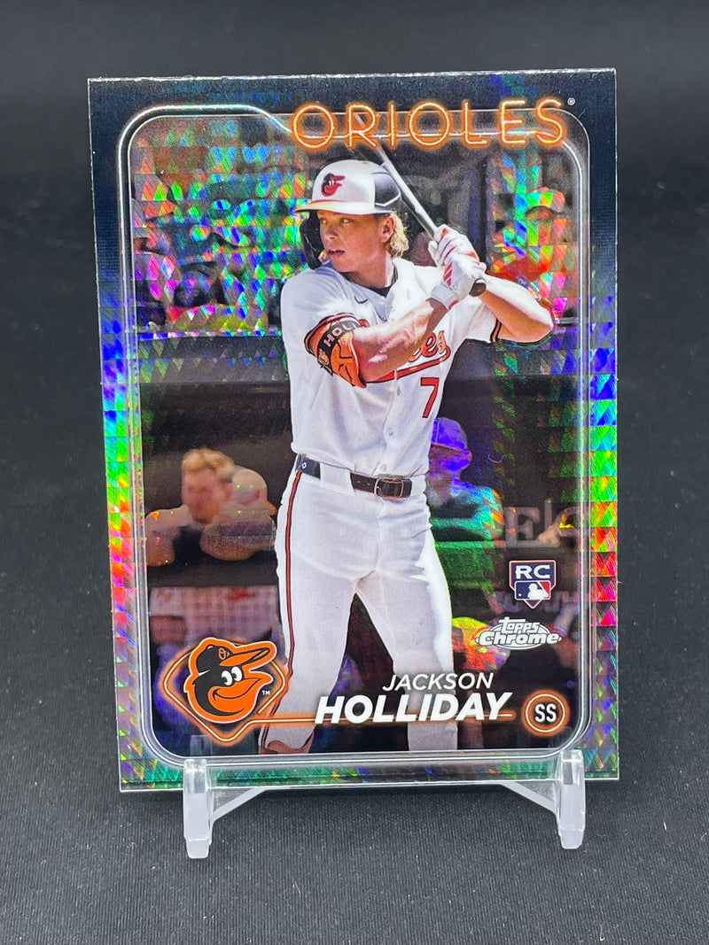 2024 TOPPS CHROME - PRISM REFRACTOR - J. HOLLIDAY -