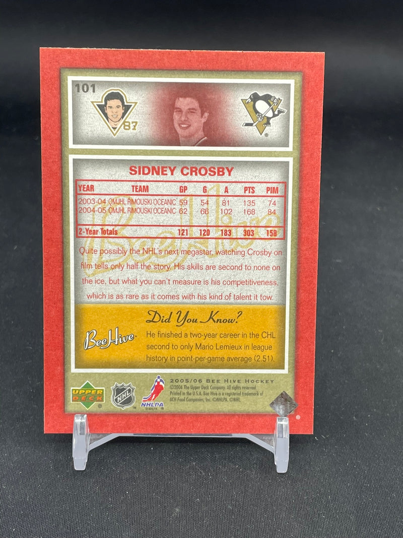 2005 UPPER DECK BEE HIVE - RED - S. CROSBY -