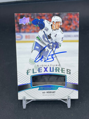 2019 UPPER DECK ENGRAINED - SIGNATURE FLEXURES - B. HORVAT - #SV-BO - RELIC - AUTOGRAPH