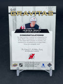 2021 UPPER DECK STATURE - GREEN - GRAVITARS - J. BRATT - #G-17 - #'D/15 - AUTOGRAPH