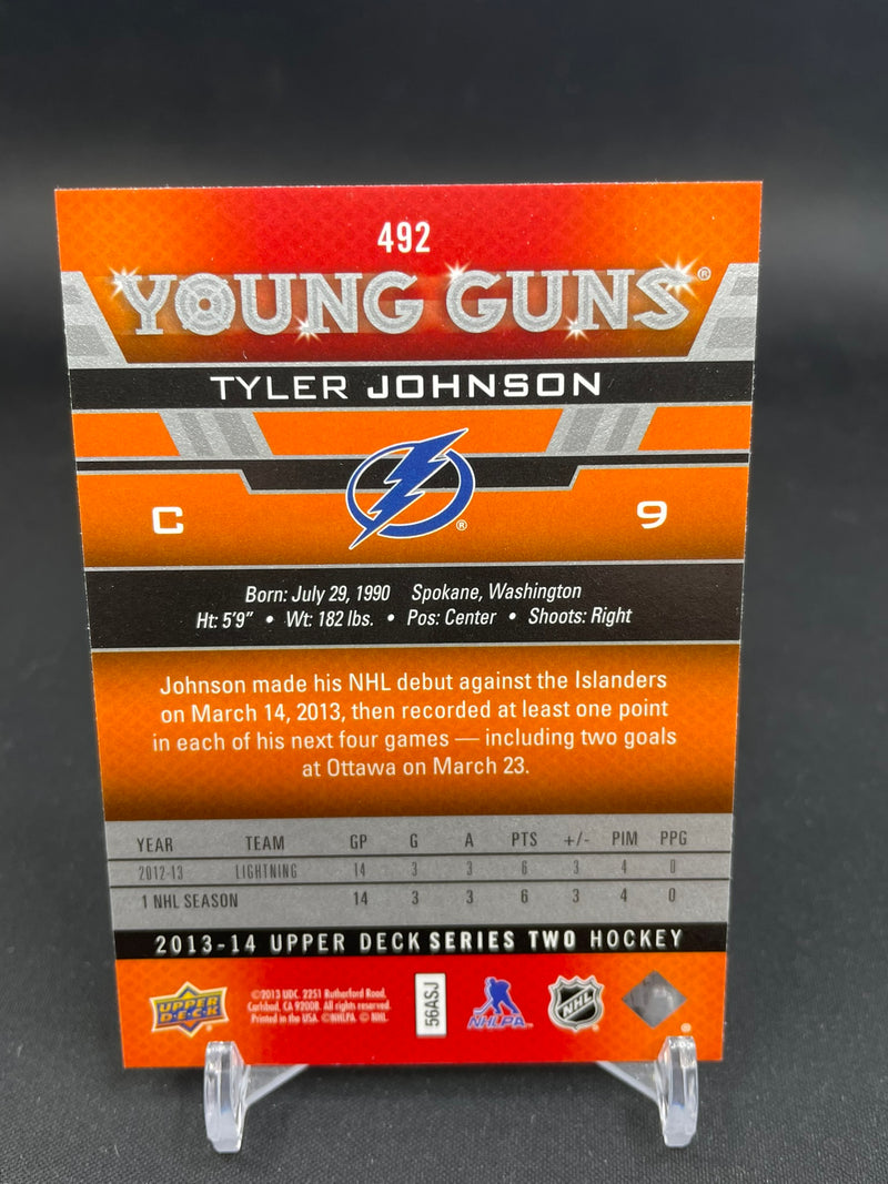 2013 UPPER DECK SERIES TWO - YOUNG GUNS - T. JOHNSON -