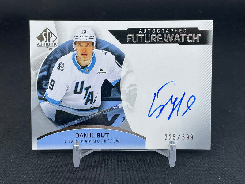 2025 UPPER DECK SP AUTNENTIC - HORIZONTAL FUTURE WATCH AUTO - D. BUT - #FW-DB - #'D/599 - AUTOGRAPH - RC
