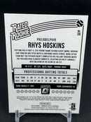 2018 PANINI DONRUSS OPTIC - RATED ROOKIE - "RHYS LIGHTNING" R. HOSKINS - 38 - RC