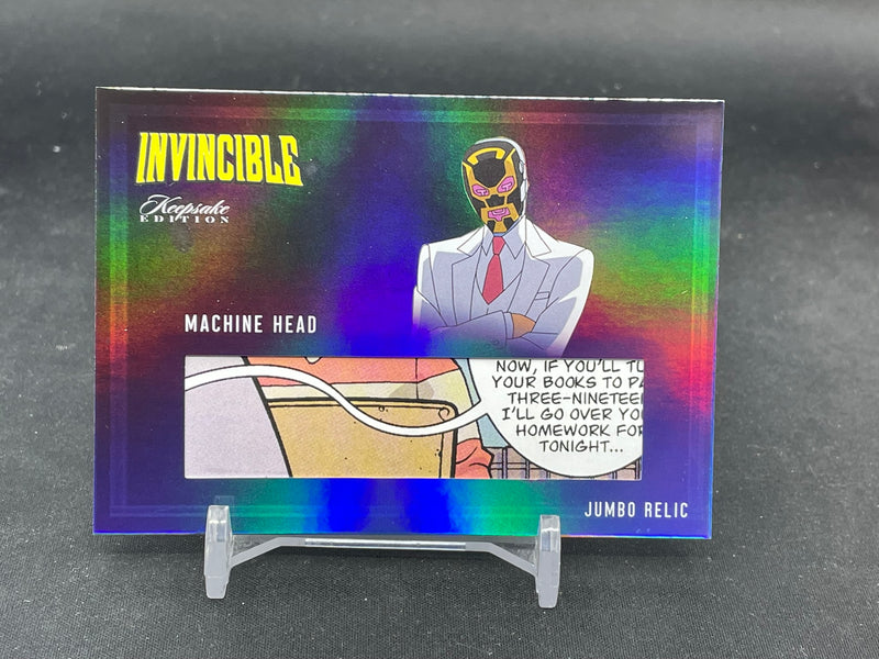 2025 KEEPSAKE INVINCIBLE SEASON 1 - JUMBO RELIC - MACHINE HEAD -