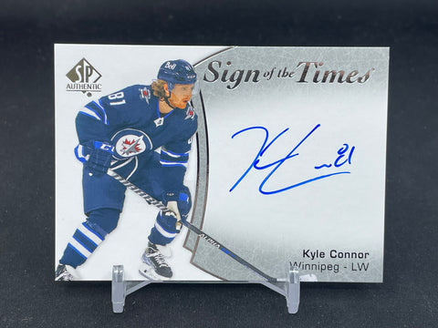 2021 UPPER DECK SP AUTHENTIC - SIGN OF THE TIMES - K. CONNOR - #SOTT-KC - AUTOGRAPH