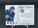 2021 UPPER DECK SP AUTHENTIC - SIGN OF THE TIMES - K. CONNOR -