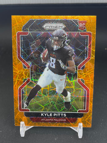 2021 PANINI PRIZM - ORANGE LASER - K. PITTS - #341 - RC