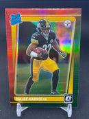 2021 PANINI DONRUSS - OPTIC REVIEW - RED/GREEN PRIZM - N. HARRIS -