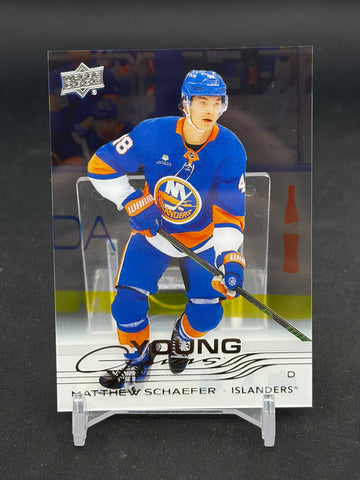 2025 UPPER DECK SERIES TWO - CLEAR CUT - YOUNG GUNS - M. SCHAEFER - #451 - RC