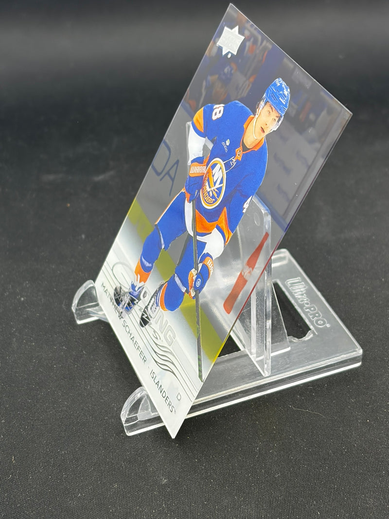2025 UPPER DECK SERIES TWO - CLEAR CUT - YOUNG GUNS - M. SCHAEFER -
