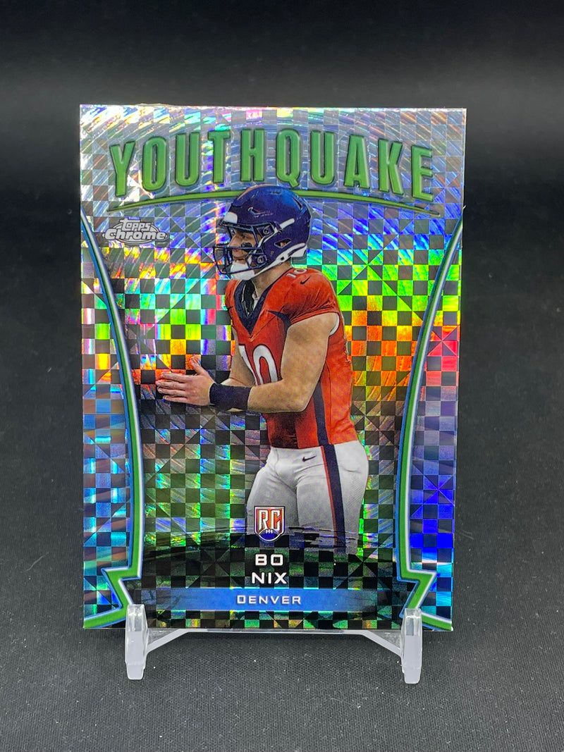 2024 TOPPS CHROME - X-FRACTOR - YOUTHQUAKE - B. NIX -