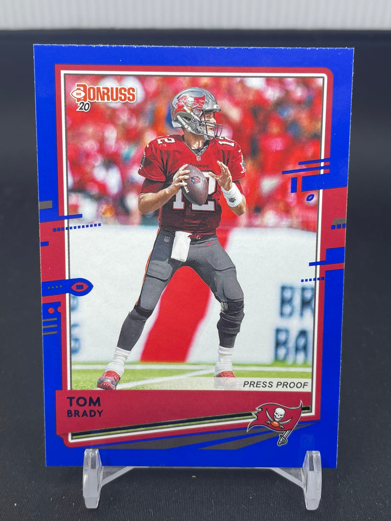 2020 PANINI DONRUSS - PURPLE PRESS PROOF - T. BRADY -