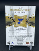 2020 UPPER DECK EXQUISITE - ENDORSEMENT RELICS - C. PARAYKO - #ER-CP - #'D/50 - RELIC - AUTOGRAPH
