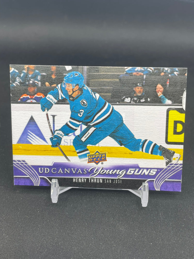2023 UPPER DECK SERIES ONE - UD CANVAS - YOUNG GUNS - H. THRUN -