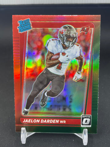 2021 PANINI DONRUSS - OPTIC PREVIEW - RED/GREEN PRIZM - J. DARDEN - #P-288 - RC