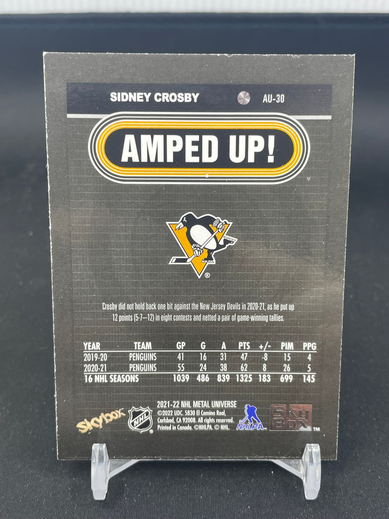 2021 UPPER DECK METAL UNIVERSE SKYBOX - AMPED UP! - S. CROSBY -