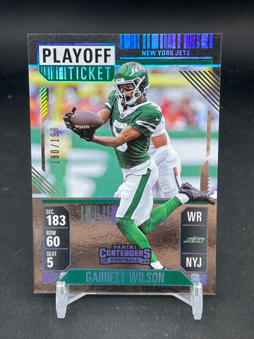 2024 PANINI CONTENDERS - PLAYOFF TICKET - G. WILSON - #77 - #'D/199