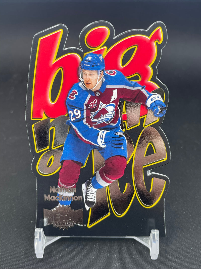 2021 UPPER DECK METAL UNIVERSE SKYBOX - BIG MAN ON ICE - N. MACKINNON -