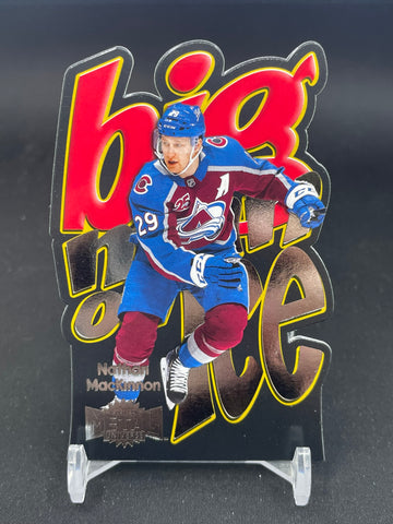 2021 UPPER DECK METAL UNIVERSE SKYBOX - BIG MAN ON ICE - N. MACKINNON - #BM-10