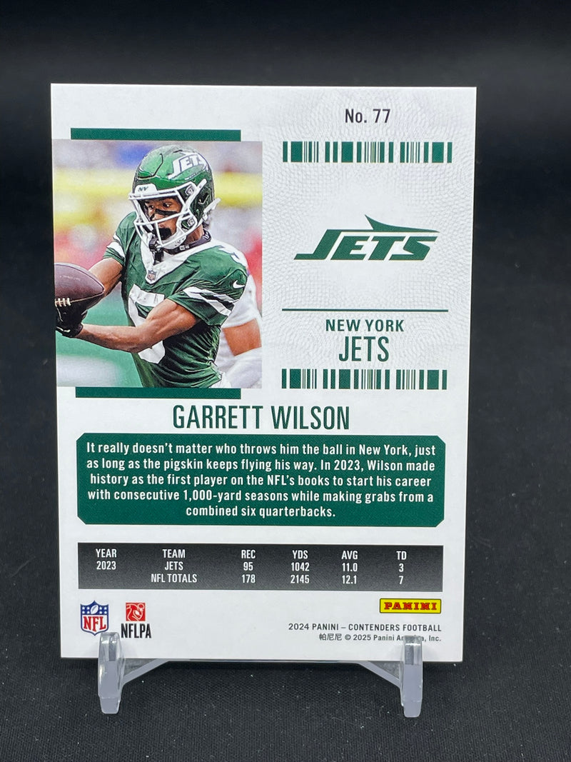2024 PANINI CONTENDERS - PLAYOFF TICKET - G. WILSON - #77 - #'D/199
