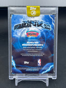 2025 TOPPS 3 - THUNDER DUNKS - D. ROBINSON - #TD-DR - #'D/15 - AUTOGRAPH