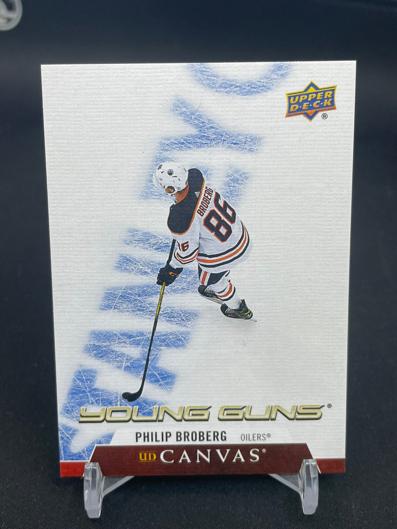 2020 UPPER DECK SERIES ONE - UD CANVAS - YOUNG GUNS - P. BROBERG -